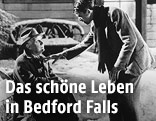 Henry Travers und James Stewart im Film "It's a wonderful life"