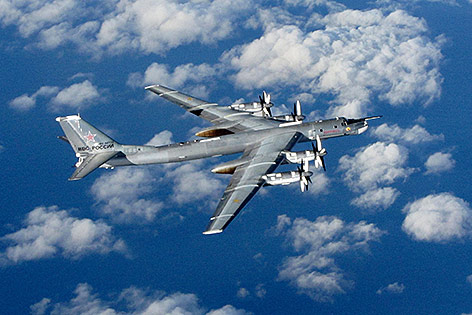 © AP/Royal Air Force Russischer Bomber
