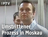 Kreml-Kritiker Nawalny vor Gericht