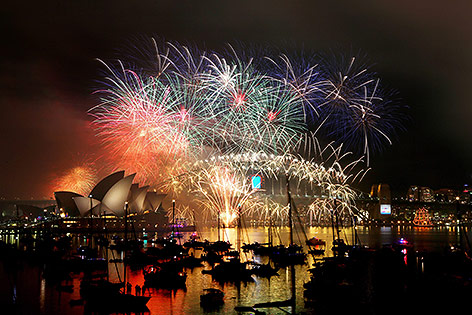 © APA/EPA/Nikki Short Feuerwerk in Sydney