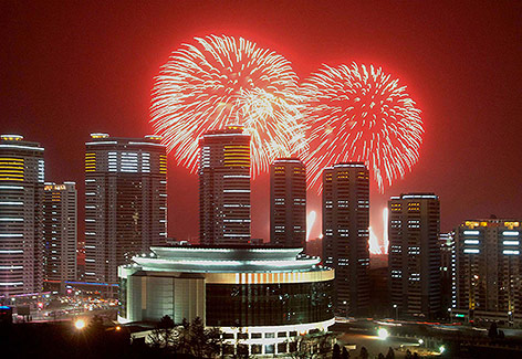 © APA/AP Feuerwerk