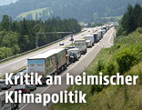 Stau auf der Tauernautobahn