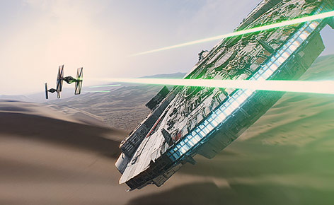 © APA/AP/LucasFilm, Disney Standbild aus dem Film "Star Wars: The Force Awakens"