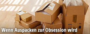 Mehrere Verpackungskartons