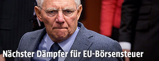 Deutscher Finanzminister Wolfgang Schäuble
