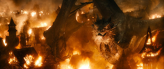 Filmszene aus "Der Hobbit: Die Schlacht der Fünf Heere"