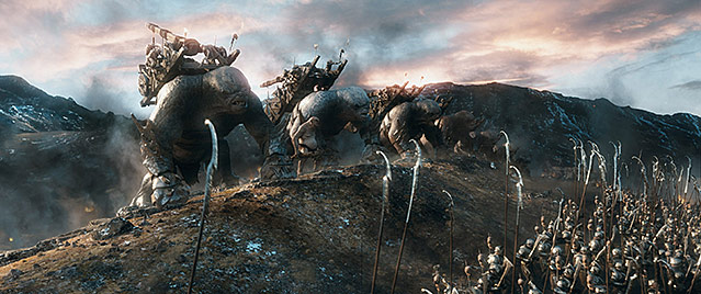 Filmszene aus "Der Hobbit: Die Schlacht der Fünf Heere"