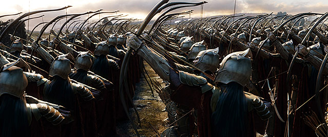 Filmszene aus "Der Hobbit: Die Schlacht der Fünf Heere"