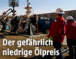 Fracking-Ölförderanlage nahe Mead, Colorado