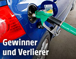 Zapfhahn in Tanköffnung