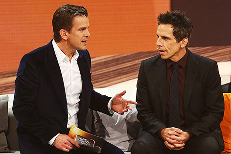 © APA/EPA/David Ebener Markus Lanz mit Ben Stiller