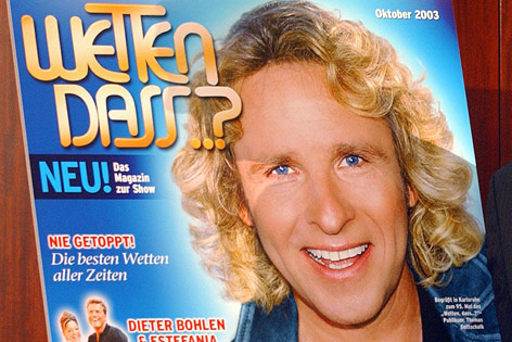 © APA/dpa/Kay Nietfeld "Wetten dass..?"-Magazin