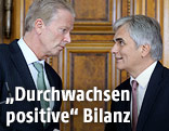 Bundeskanzler Werner Faymann und Vize Reinhold Mitterlehner