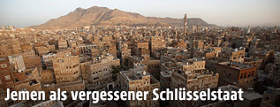 Blick auf die Stadt Sanaa