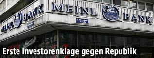 Fassade der Meinl-Bank
