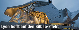 Außenansicht des Musee des Confluences in Lyon