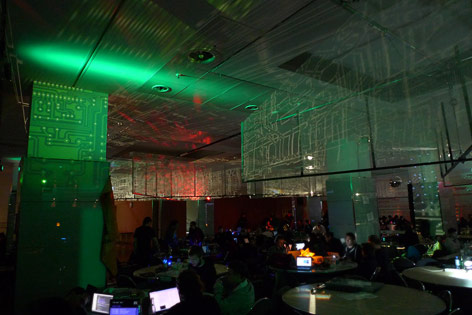 © ORF.at/Nadja Igler Hackerkongress 31C3 des Chaos Computer Clubs in Hamburg