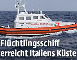 Boot der italienischen Küstenwache