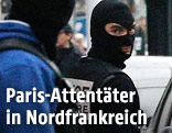 Einsatzkr&auml;fte des franz&ouml;sischen Sonderkommandos mit Sturmmasken