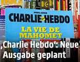 "Charlie Hebdo"-Ausgabe bei einem Zeitungsstand