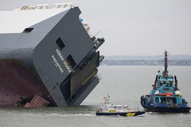 © Reuters/Peter Nicholls Frachter Höegh Osaka