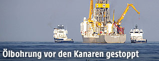 Öltanker Rowan Renaissance vor den Kanaren