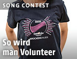 T-Shirt eines Song-Contest-Volunteers