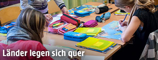 Schüler im Klassenzimmer