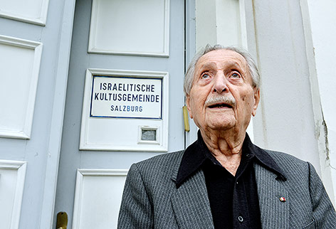 © APA/Barbara Gindl Marko Feingold, Präsident der Israelitischen Kultusgemeinde Salzburg