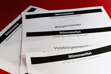 © ORF.at/Günther Rosenberger Vorgedruckte Stimmzettel