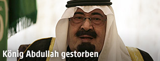 K&ouml;nig Abdullah von Saudi Arabien