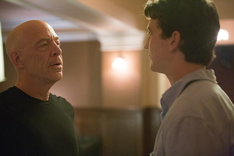 Schauspieler Miles Teller und J.K. Simmons in "Whiplash"