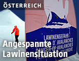 Lawinenwarnschild