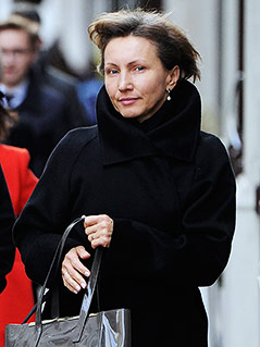 Marina Litwinenko, die Witwe von Alexander Litwinenko