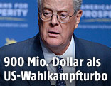 US-Unternehmer und Milliardär David Koch