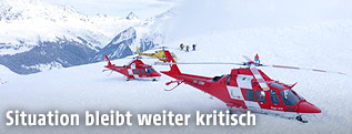 Rettungseinsatz am Piz Vilan