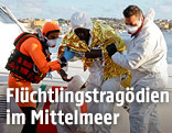 Flüchtling auf Lampedusa