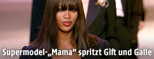 Naomi Campbell auf dem Laufsteg