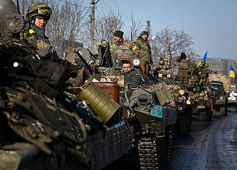 © Reuters/Gleb Garanich Ukrainische Soldaten
