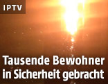 "The Torch" steht in Flammen