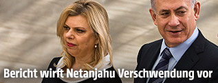 Benjamin Netanjahu mit Ehefrau Sarah