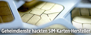 Nahaufnahme von SIM Karten