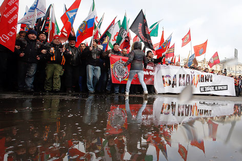 © Reuters/Sergei Karpukhin Demonstration in Moskau