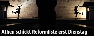 Präsidentengarde vor dem Athener Parlament