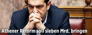 Der griechische Regierungschef Alexis Tsipras