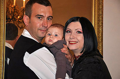 © picturedesk.com/Rex Features Der getötete Entwicklungshelfer David Haines mit Familie