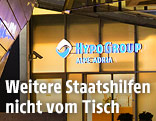 Hypo-Logo über dem Eingang zur Zentrale
