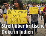 Inder demonstrieren nach einer Massenvergewaltigung