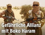 Vermummte Terroristen
