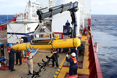 Unbemanntes U-Boot für die Suche nach MH370